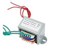 QAZXSEMUI Transductor de presión Transformador Reductor AC220V a AC9V 12V 24V IE Potencia AC380V a AC24V 15W/VA Voltaje electrónico(AC220V Input,24V)