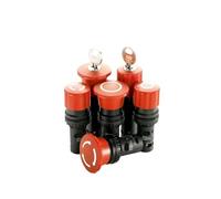 QAZYUIENW Botón de Parada de Emergencia Modular MPMT4-11R;10054896