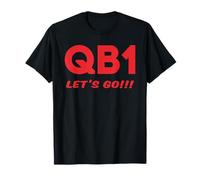 QB1 I Love My Quarterback Offensive Line Hombres Mujeres Fútbol Camiseta