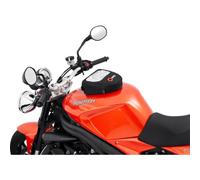 QBag Bolsa de Tanque con Imán para Motocicletas, 3l de Espacio de Almacenamiento, Negro