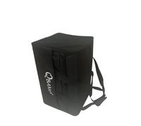 Qbano Funda de cajón Flamenco Acolchada, Color Negro