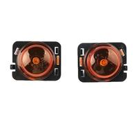 QBHFVCGS Luz Direccional Luces De Giro Laterales Para Esquinas Automóviles Delanteras Y Para Wrangler JK 2007-2018
