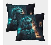 QBIREX Almohadas de Astronauta económicas para Oficina, Coche, Fundas de Almohada Antiarrugas de 40 x 40 cm