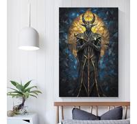 QBIREX Arte de pared divertido para baño con diseño de mamá autista, ideal para amantes de los animales, para dormitorio de adolescentes, 40 x 60 cm.