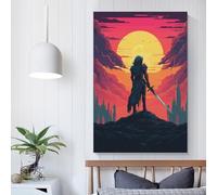 QBIREX Imágenes de pared con texto en inglés «To My Son Love Dad» para sala de estar, decoración de pared de sala de estar y baño, 30 x 45 cm