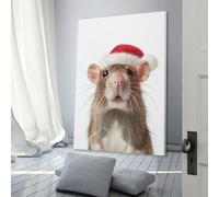 QBIREX Lienzo decorativo para pared con texto en inglés "Best Mom Ever" para sala de estar, arte de animales, impresiones artísticas para ocasiones especiales, 20 x 30 cm