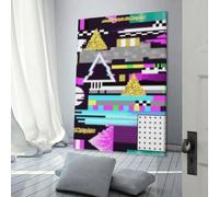 QBIREX Tienda de artículos de Writelounge, arte, pósteres e impresiones, arte de pared para sala de estar, lienzo para pared, 30 x 45 cm (12 x 18 pulgadas)