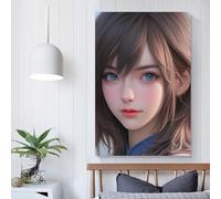 QBIREX Tienda de lienzos Chimera, arte, pósteres e impresiones, impresiones para baño, decoración moderna del hogar, pinturas, arte mural, 40 x 60 cm