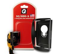 Qbit SQ1000-S Stainless Steel Cut Outs, Magnepull QBit Outlet Square Slot Cutter Box for Oscillating Power Multi-Tools to Cut-in Single Gang Wall Boxes Drywall Tools for Home Improvement