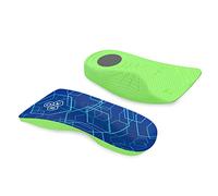 QBK Plantillas Ortopédicas para Pies Cavos, Mejora Fascitis Plantar y Tendinitis de Aquiles, Arco Plantare Alto, Espinas Calcáneas, Plantillas Delgadas para Hombre y Mujer