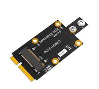 Qbkohphifm M.2 Key B una Mini PCI-e Correa Adaptadora Tarjeta Dual Nano SIM Compatible para Adaptador 3G/4G/5G Módulo Conveniente Multifunción