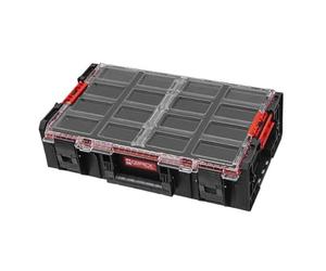 QBRICK - Maletín de herramientas vacío - Caja de herramientas con ruedas - Organizador de herramientas apilable, móvil - Carro de taller de plástico robusto - Sistema One 2.0 Cart - Compatible con las