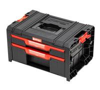 Qbrick System Caja de herramientas vacía Pro Drawer 2 Toolbox 2.0 Basic Negro Rojo 450 x 310 x 244 mm