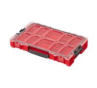 QBRICK SYSTEM Caja Herramientas Maletin Caixa De Ferramentas PRO Organizer 100 RED Ultra HD Caja De Surtido Tornillos Rojo 460 x 310 x 105 mm
