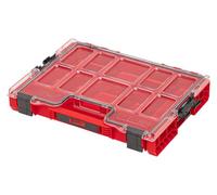 QBRICK SYSTEM Caja Herramientas Maletin Caixa De Ferramentas PRO Organizer 200 RED Ultra HD Caja De Surtido Tornillos Rojo 460 x 370 x 105 mm