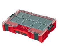 QBRICK SYSTEM Caja Herramientas Maletin Caixa De Ferramentas PRO Organizer 300 MFI RED Ultra HD Caja De Surtido Tornillos Rojo 460 x 370 x 135 mm