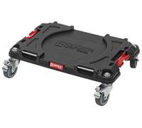 Qbrick System Plataforma De Transporte Carrito con Ruedas Capacidad 100 kg 506 x 325 x 140 mm Negro Rojo Pro