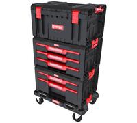 Qbrick System Pro Drawer Workshop Set 2 - Juego de herramientas completo, Porta Herramientas Taller - Alta movilidad - Diseño funcional - Fácil acceso