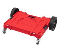 QBRICK SYSTEM Transportador De Rodillos Tabla De Transporte Capacidad De Carga De 120 kg One Transport Platform All Terrain Red Ultra HD Rot 750 x 542 x 223 mm