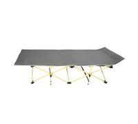 QBSHLHT Fácil de Montar Cama Plegable Gris for Exterior, cómoda y Resistente, Ideal for el Ocio al Aire Libre Pequeños Espacios