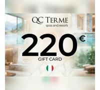 QC Terme Gift Card 220 EUR Key - ITALY