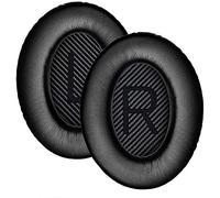 QC35 - Almohadillas de repuesto QuietComfort 35 II para auriculares compatibles con auriculares Bose QuietComfort 35/QC35, QuietComfort 35 II/QC35 II, QC45/QC25/QC15/QC2 (negro)