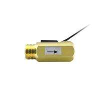 Qcbuegof 1/2 "Elegante interruptor de flujo de agua aerodinámico libre de fugas Interruptor de flujo de agua Regulador de flujo Controlador de flujo sin fugas Controlador de flujo