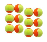 Qcbuegof 12pcs Impacto Resistencia Deporte Goma Tenis Suave Profesional Tenis Paddleball Entrenamiento Deportes Goma Tenis Práctica Entrenamiento Playas Tenis Tenis Tenis