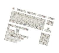 Qcbuegof 135 Keycaps Ergonomic Keycap Set Mysterious Voynich Manuscrito Tema Perfecto Para Mejorar el Escritorio Estética Oficina Accesorios Teclado