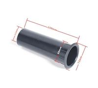 Qcbuegof 2-15 pulgadas altavoz inversor tubería tubo de salida de bajos conductos de aire guía agujero subwoofer espesado reflejo de graves tubo