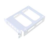 Qcbuegof 2 5/3 5 pulgadas disco duro soporte bandeja para disco duro adaptador de soporte de metal fácil instalación para PC caso inferior estado sólido estante de accionamiento