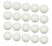 Qcbuegof 20 globos de ping pong para principiantes adultos y atletas que brillan en la oscuridad de 40 mm para fiestas en la escuela familiar al aire libre juego resplandor mesa oscura tenis