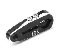 Qcbuegof 25t Metal Servo Brazo para aficionados Modificado Proyecto Vehículo Parte Modelo de Dirección Brazo Control Remoto Accesorios de Coche Kits Coche Modelo Manillar Dirección