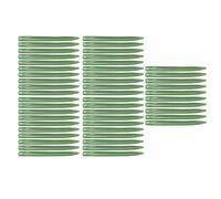 Qcbuegof 3 5/4/0 50 cm Pesca Anti Tangles Manguitos Reemplazo Línea Protección Goma Punta Tubo Gancho Mangas Terminal Tackle