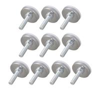 Qcbuegof 4/10pcs Muebles Deslizamientos Nivelar Pies Una almohadilla de nivelación ajustable Mesa deslizante Pata antideslizante Armario de mesa Almohadilla para las piernas No Slip Armario de Mesa