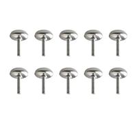 Qcbuegof 4/10pcs Muebles Deslizamientos Nivelar Pies Una almohadilla de nivelación ajustable Mesa deslizante Pata antideslizante Armario de mesa Almohadilla para las piernas No Slip Armario de Mesa