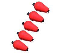 Qcbuegof 5 unidades de pesca bobbers pesca aparejos indicadores flotadores para trucha pesca con mosca de agua salada flotador