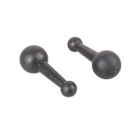 Qcbuegof Adaptador universal de cabeza de bola doble, junta de conexión para soportes de navegación de teléfono, múltiples opciones de tamaño, adaptador de junta para motocicleta, soporte de teléfono