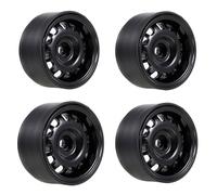 Qcbuegof Alloy Wheel Hubs 1 9 'Beadlock Wheel Wheel Wheel Hubs Set de 4 para 1/10 Mando a Distancia Crawler Car Toy Upgrade Accesorios de Actualización Kits