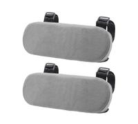 Qcbuegof Almohadilla de espuma viscoelástica para reposabrazos de coche, superficie antideslizante, universal, para sedán, SUV, alivio del estrés, conducción, cómoda funda de espuma para reposabrazos