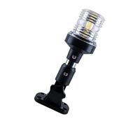 Qcbuegof Ancla marina LED de acero inoxidable ligero 5000 K ajustable impermeable IP67 para barcos, yates, navegación, barco impermeable luz de anclaje