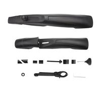 Qcbuegof Bicicletas plegables Guardabarros Bicicletas Guardabarros Ridings Bicicletas ajustables Aleta de barro Delantero Protección para Bicicletas de Montaña Salpicaduras de Bicicletas Guardia Barro