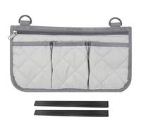Qcbuegof Bolsa lateral para silla de ruedas multiusos para adultos, galaxias, capacidad de fluidez, carga de brazo, bolsa de almacenamiento, accesorios para dispositivos móviles, engranaje accesible