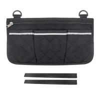 Qcbuegof Bolsa lateral para silla de ruedas multiusos para adultos, galaxias, capacidad de fluidez, carga de brazo, bolsa de almacenamiento, accesorios para dispositivos móviles, engranaje accesible
