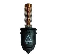 Qcbuegof Boquilla de impresora de alta precisión para AD5M 5 m para modelos detallados y piezas 0 25/0 4/0 6/0 8 mm 1pc tamaño de boquilla múltiple