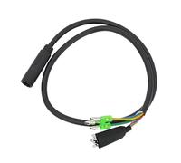 Qcbuegof Cable alargador de motor eléctrico para bicicleta eléctrica, cable adaptador para motor de hembra, cable de conversión de motor eléctrico