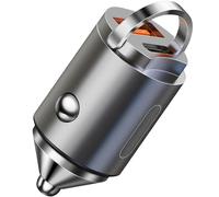 Qcbuegof Cargador rápido PD20W teléfono USB adaptador de 2 puertos cigarrillos cargador ligero para teléfono móvil navegación cigarrillos adaptador más ligero