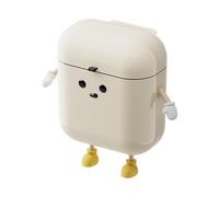 Qcbuegof Cubo de basura para puerta de armario debajo del fregadero de la cocina, cubo de basura magnético de pared, puede deslizar fácilmente el ahorro de capacidades con gran capacidad