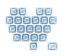 Qcbuegof Custom PC Blanks Keycaps MOAS Perfil 1U 1.25U Altura No Presión Llave Cubierta Reemplazo Para Teclados Mecánicos Compatibilidad Llave Tapa