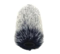 Qcbuegof Deadcat Micrófonos Parabrisas Peludo A Prueba de Viento Manguito Parabrisas Para Rode Go Ii Micrófonos Parabrisas Cubierta Peludo